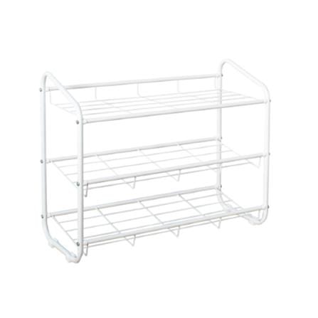 3 TIER SHOE RACK RACKII 66.8X30X55CM WHITE