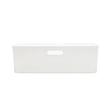 SMALL PLASTIC STORAGE STACKO 26.3X38.6X12CM BT30-2 WHITE