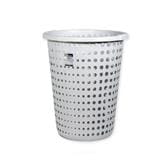 CLOTH BASKET BUBBLE L 47.1X39.5CM HH-1206GR GREY