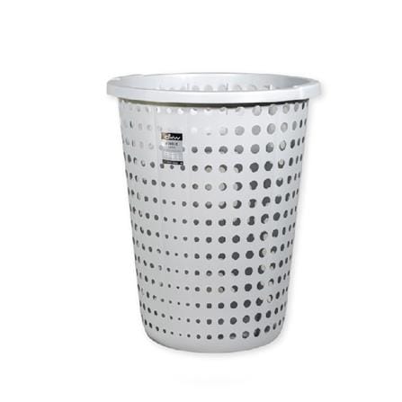 CLOTH BASKET BUBBLE L 47.1X39.5CM HH-1206GR GREY