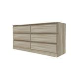 CHEST OF 6 DRAWERS BURO ANTARES LC160 DW AROMA OAK [EXCLUSIVE FROM HOMEPRO THAILAND]