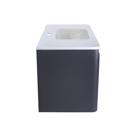 VANITY WASHBASIN WITH CABINET MOYA PU1002WH MATT GREY [EXCLUSIVE FROM HOMEPRO THAILAND]