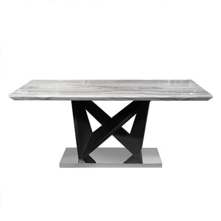 DINING TABLE FURDINI MORITZ-MORE GREY/BLACK [EXCLUSIVE FROM HOMEPRO THAILAND]