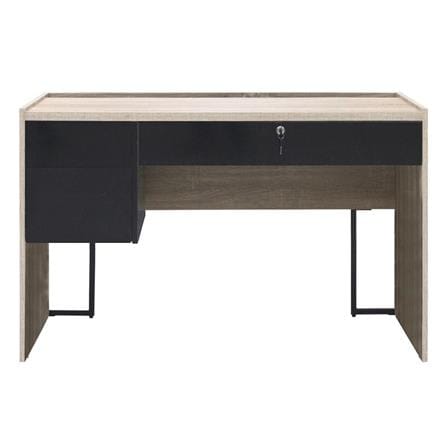DESK BURO DK-120N SOLID OAK/BLACK [EXCLUSIVE FROM HOMEPRO THAILAND]