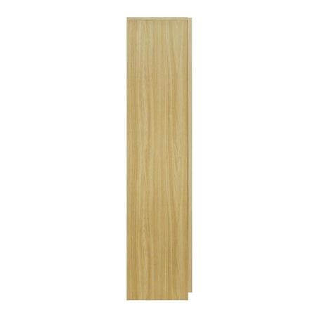 HIGH CABINET WITH GLASS DOORS BURO REVOLUTION HC75 75CM NATURAL ASH [EXCLUSIVE FROM HOMEPRO THAILAND]