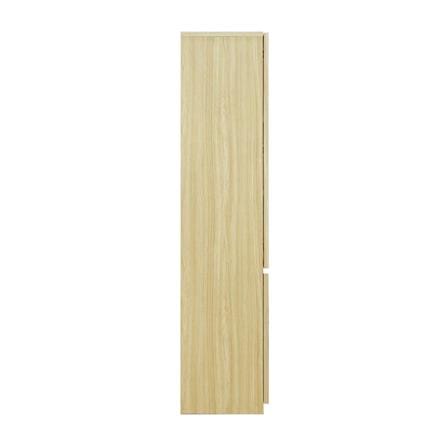 HIGH CABINET BURO REVOLUTION HC75 75CM NATURAL ASH/GLASS [EXCLUSIVE FROM HOMEPRO THAILAND]