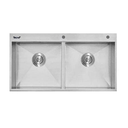 BUILT-IN SINK TECNOPLUS SOFIA 2B STAINLESS STEEL [EXCLUSIVE FROM HOMEPRO THAILAND]