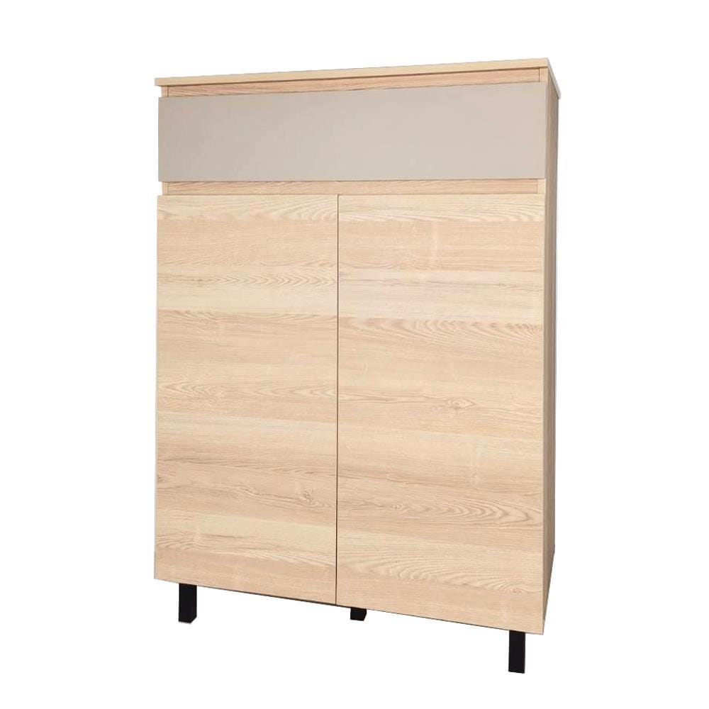 MULTIFUNCTIONAL CABINET FURDINI THRU DC8011 80CM OTTAWA/SANDSTONE [EXCLUSIVE FROM HOMEPRO THAILAND]
