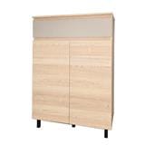 MULTIFUNCTIONAL CABINET FURDINI THRU DC8011 80CM OTTAWA/SANDSTONE [EXCLUSIVE FROM HOMEPRO THAILAND]