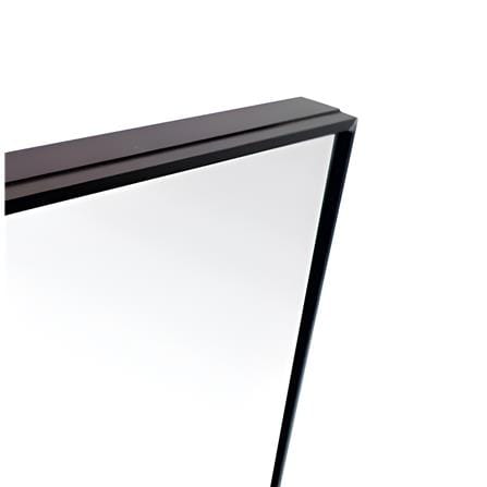 MODERN BATH STAND ALUMINIUM FRAME MIRROR UcART 1660 150X40X2.5CM