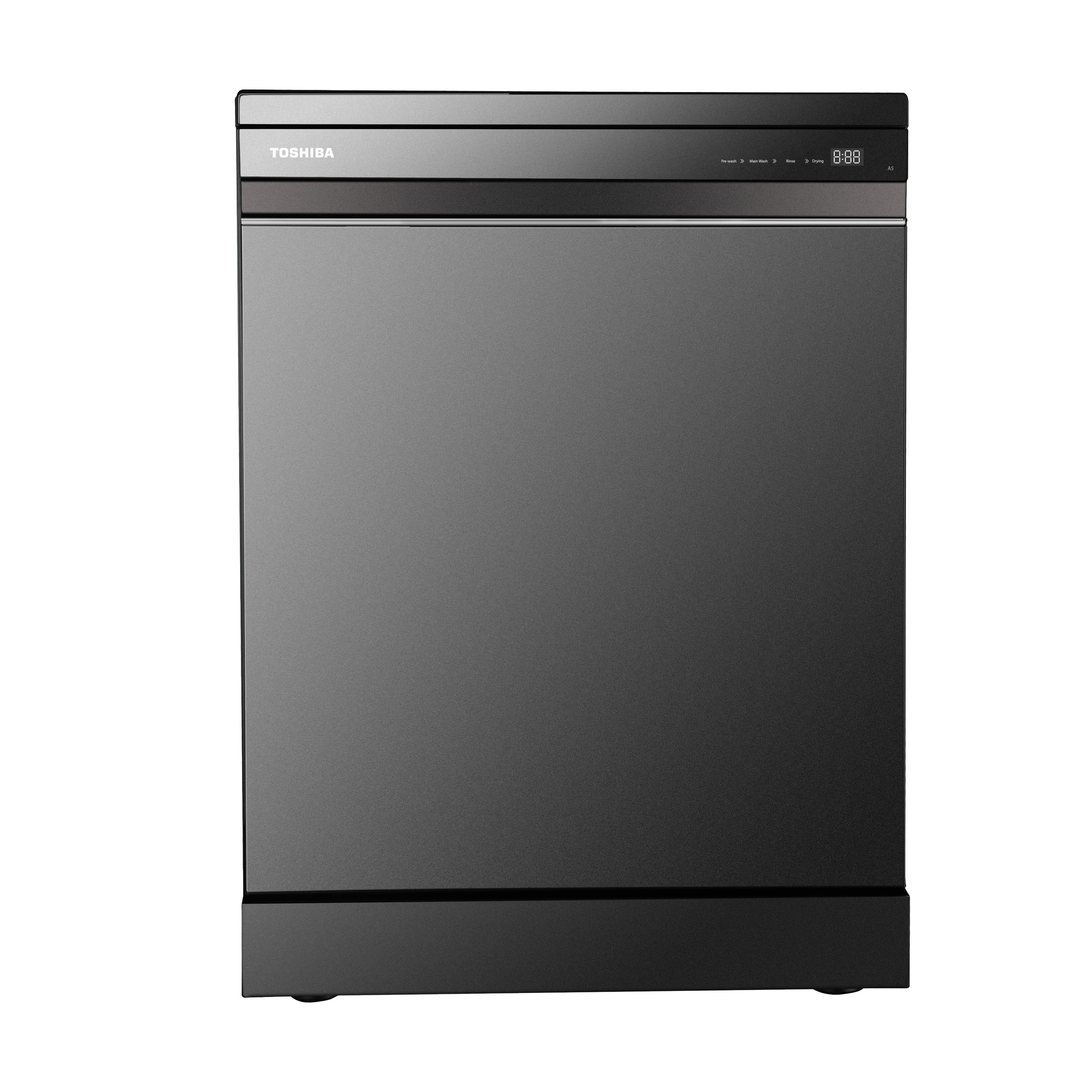 TOSHIBA FREE STANDING DISHWASHER DW-15F6(G)-MY 60CM 15 PLACE SETTINGS