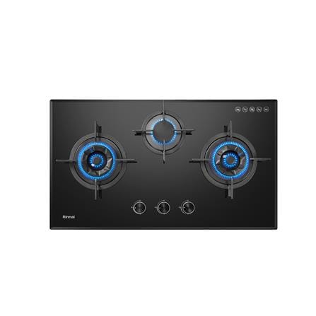 RINNAI FLEXIBLE GAS HOB  RB-773G 3BURNER 4.5KW 80CM