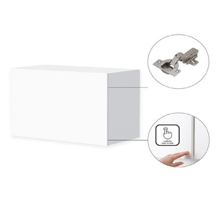 SINGLE WALL CABINET CABIN HANS 60X40CM WHITE [EXCLUSIVE FROM HOMEPRO THAILAND]