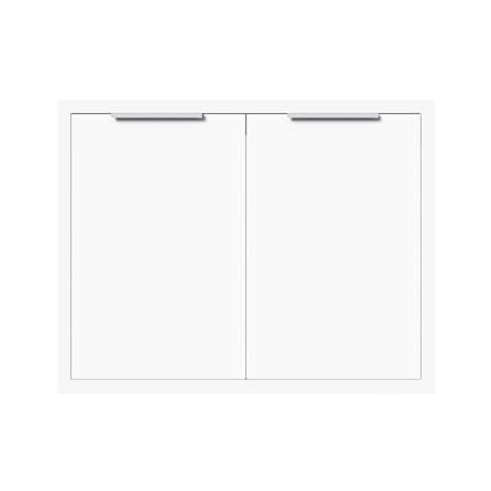 DOUBLE KITCHEN SINK CABINET DOOR CABIN HANS 84X65CM WHITE [EXCLUSIVE FROM HOMEPRO THAILAND]