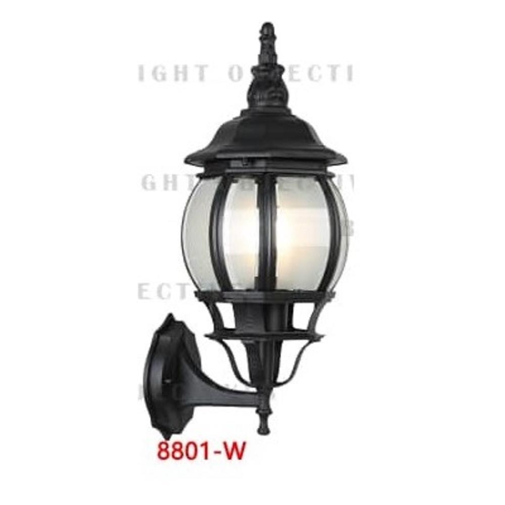 BO WALL OUTDOOR 8801/W 445MM E27 BLACK