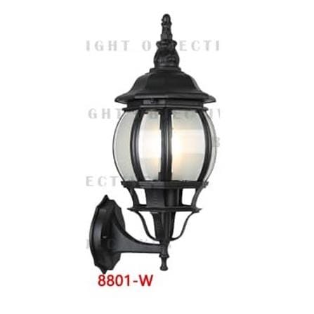 BO WALL OUTDOOR 8801/W 445MM E27 BLACK