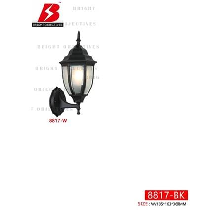 BO WALL OUTDOOR 8817/W 360MM E27 BLACK