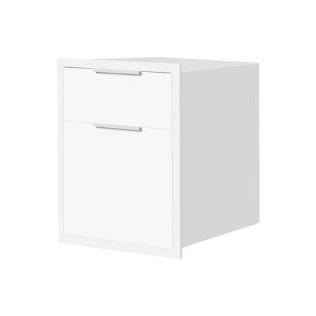 Drawer Cabinet CABIN HANS W53xD55.5xH64.5 CM WHITE [EXCLUSIVE FROM HOMEPRO THAILAND]