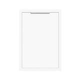 SINGLE KITCHEN SINK CABINET DOOR CABIN HANS 45X65CM WHITE [EXCLUSIVE FROM HOMEPRO THAILAND]