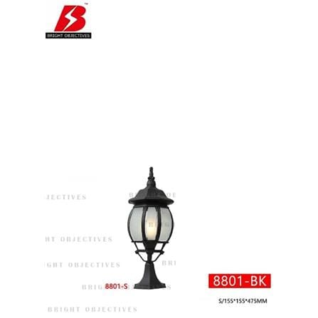 BO GATE LAMP 8801/S 475MM E27 BLACK