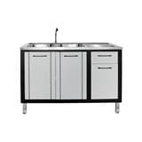 FREESTANDING CABINET CABIN HARVIN 2B1D 120X85X50CM GREY [EXCLUSIVE FROM HOMEPRO THAILAND]