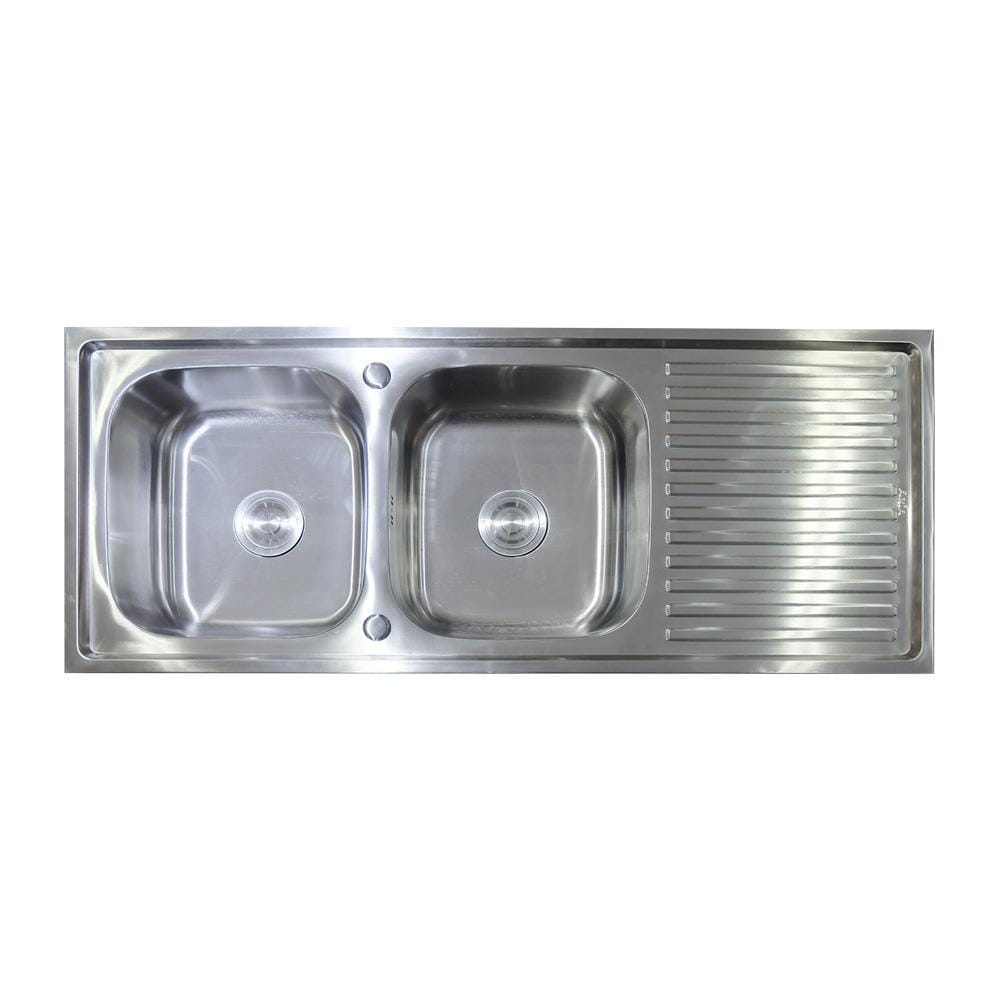 Built-in Sink 2B1D AXIA PP 12050 SS [EXCLUSIVE FROM HOMEPRO THAILAND]