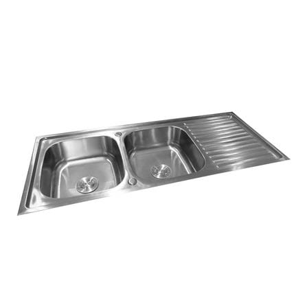 Built-in Sink 2B1D AXIA PP 12050 SS [EXCLUSIVE FROM HOMEPRO THAILAND]