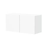 DOUBLE WALL CABINET HANG CABIN HANS 80X40CM WHITE [EXCLUSIVE FROM HOMEPRO THAILAND]