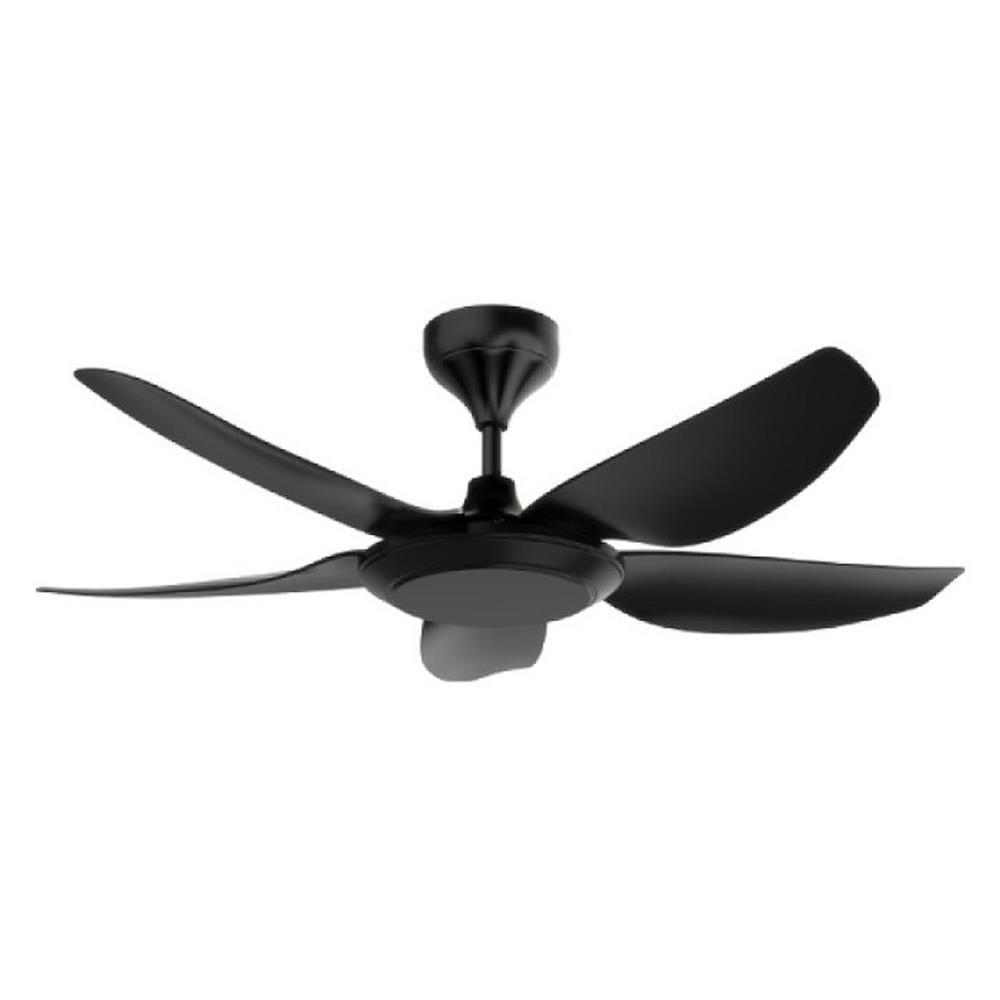 RUBINE CEILING FAN AVENS 5BLADE MATTE BLACK 42INCH