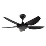 RUBINE CEILING FAN AVENS 5BLADE MATTE BLACK 42INCH