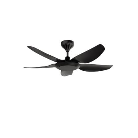 RUBINE CEILING FAN AVENS 5BLADE MATTE BLACK 42INCH