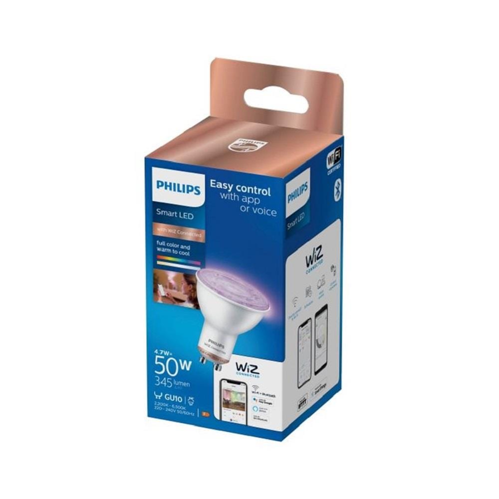 PHILIPS WFB LED SPOT GU10 922-65 RGB 4.9W