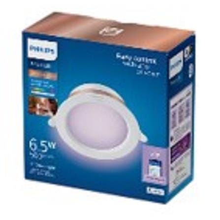 PHILIPS RECESSED DOWNLIGHT LED WFB 6.5W RGB 4INCH ROUND