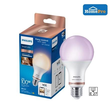 PHILIPS WFB SMART LED BULB 100W A67 E27 922-65 RGB 13W