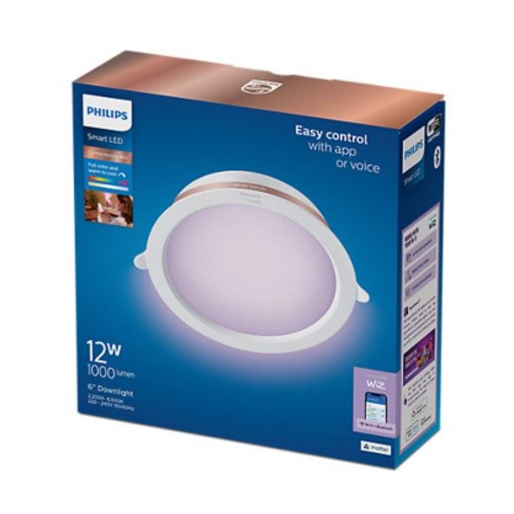 PHILIPS RECESSED DOWNLIGHT LED WFB 12W RGB 6INCH ROUND