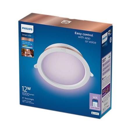 PHILIPS RECESSED DOWNLIGHT LED WFB 12W RGB 6INCH ROUND