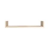 WALL SHELF U SHAPE COZI 60X15X10CM WALNUT