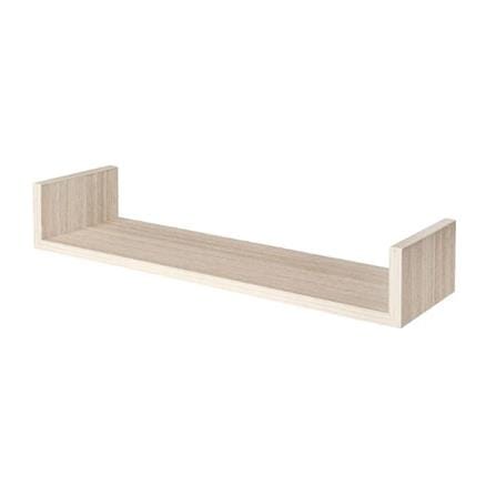 WALL SHELF U SHAPE COZI 60X15X10CM WALNUT