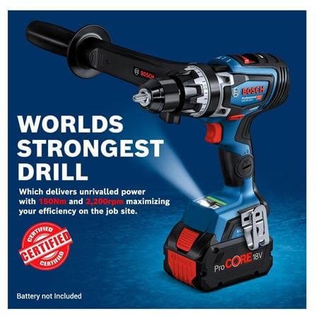 BOSCH 18V CORDLESS IMPACT DRILL GSB18V-150C (TOOL ONLY)