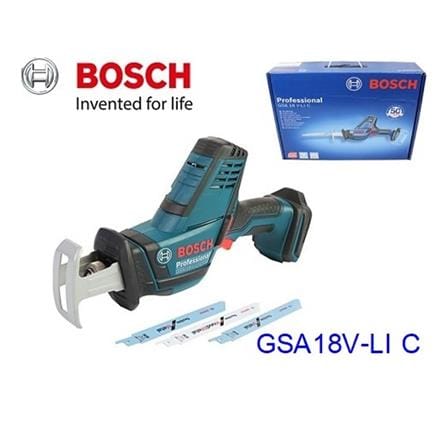 BOSCH 18V CORDLESS RECIPROCATING SAW (TOOL ONLY) GSA18V-LI