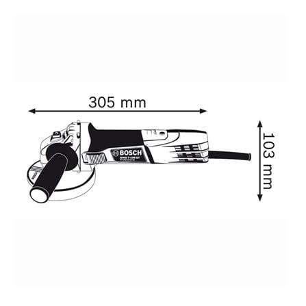 BOSCH PROFFESIONAL 4INCH 720W ANGLE GRINDER GWS7-100ET