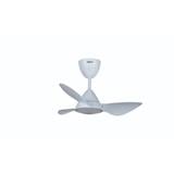 DEKA CEILING FAN CROX 3BLADES LED 28INCH MATTE WHITE
