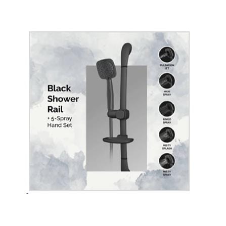 CENTON SHOWER HEATER DC PUMP WITH HAND SHOWER VIDAS SERIES VD721ESP MATTE BLACK