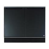 KING ROCKA PLATINUM DOUBLE COUNTER CABINET 90WX58DX83H GREY