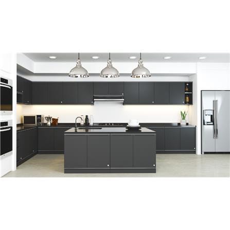KING ROCKA PLATINUM DOUBLE COUNTER CABINET 90WX58DX83H GREY
