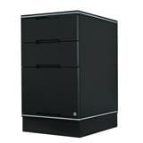 KING ROCKA PLATINUM DRAWER CABINET 45(W)X58(D)X83(H)CM GREY