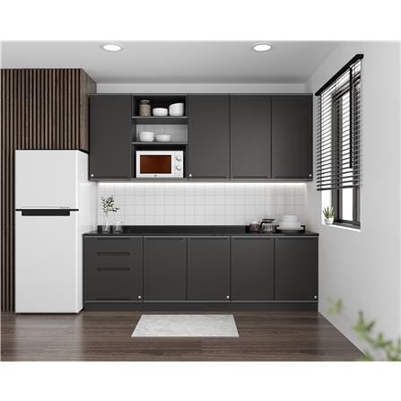 KING ROCKA PLATINUM DRAWER CABINET 45(W)X58(D)X83(H)CM GREY