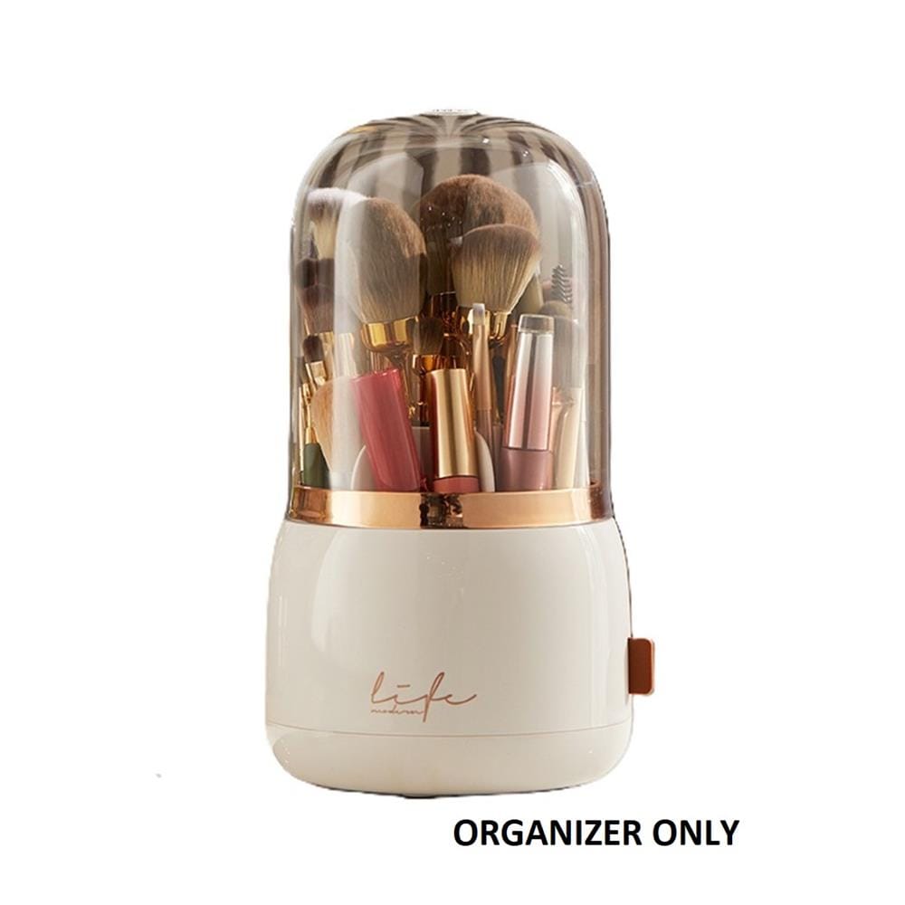 MAKE UP BRUSH HOLDER CROSSY+ 13X23.7CM WHITE