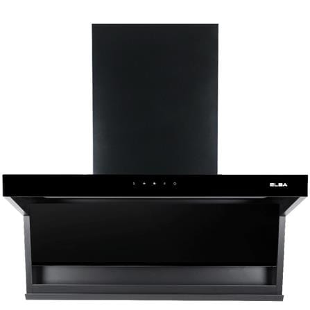 ELBA DESIGNER HOOD MONZA EH-Q9327ST(BK) L SHAPE BLACK 90CM 2000M3/H