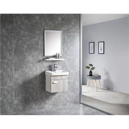 AKRON COUNTER WASHBASIN 5in1 6629-40 43CM GREY